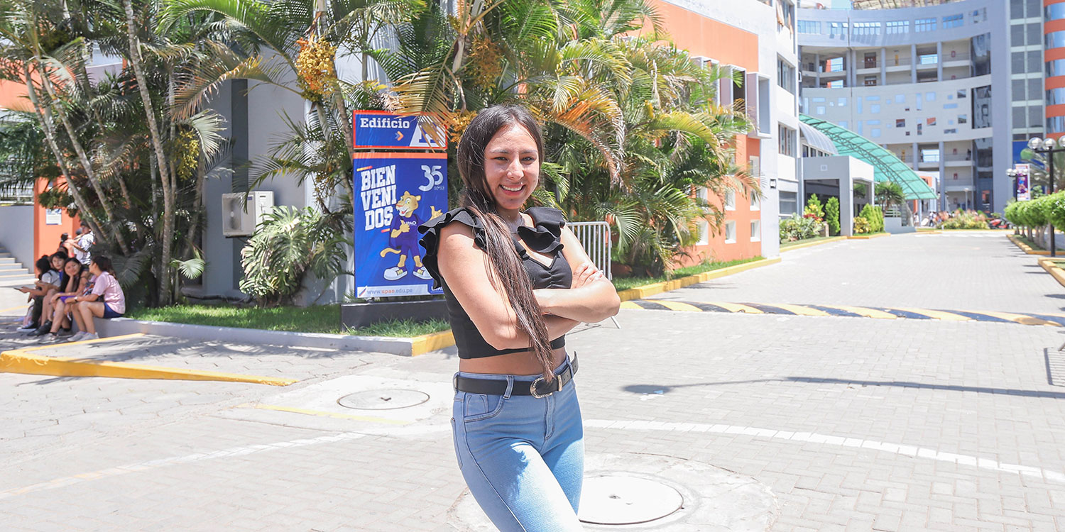 “Estoy muy contenta de estar en la UPAO, una gran universidad” - Dice estudiante colombiana que realiza movilidad académica en Contabilidad